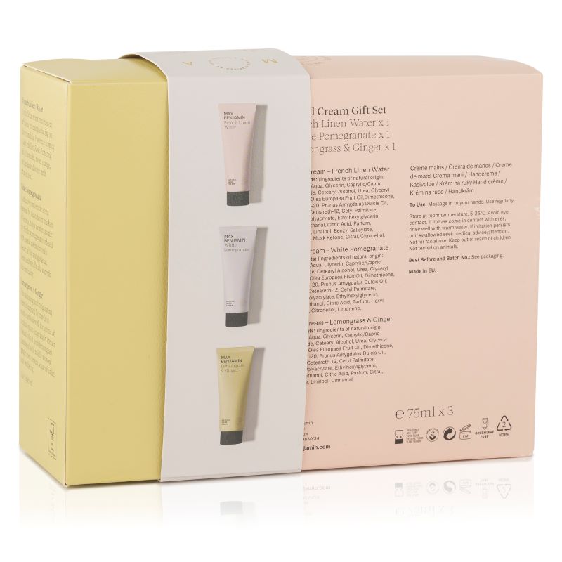 Max Benjamin - Handcrème Cadeauset - Citrus en Fruitig