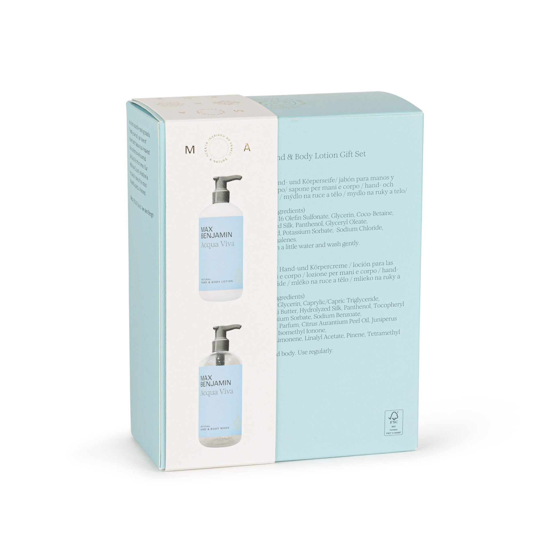 Max Benjamin - Hand & Body 300ml - Acqua Viva