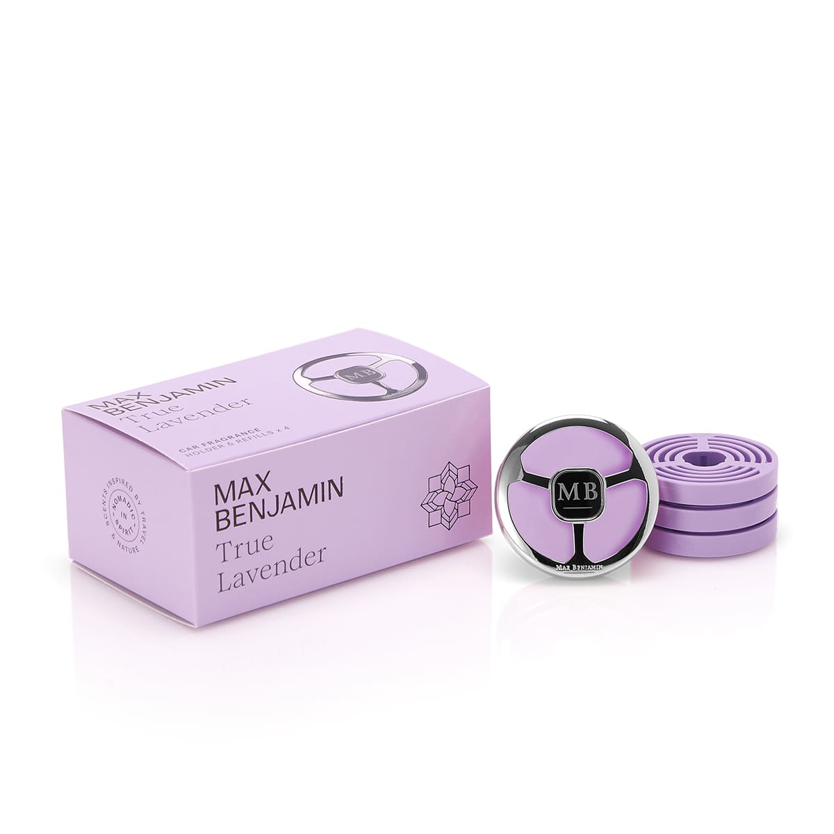 Max Benjamin - Autoparfum Cadeauset  - True Lavender