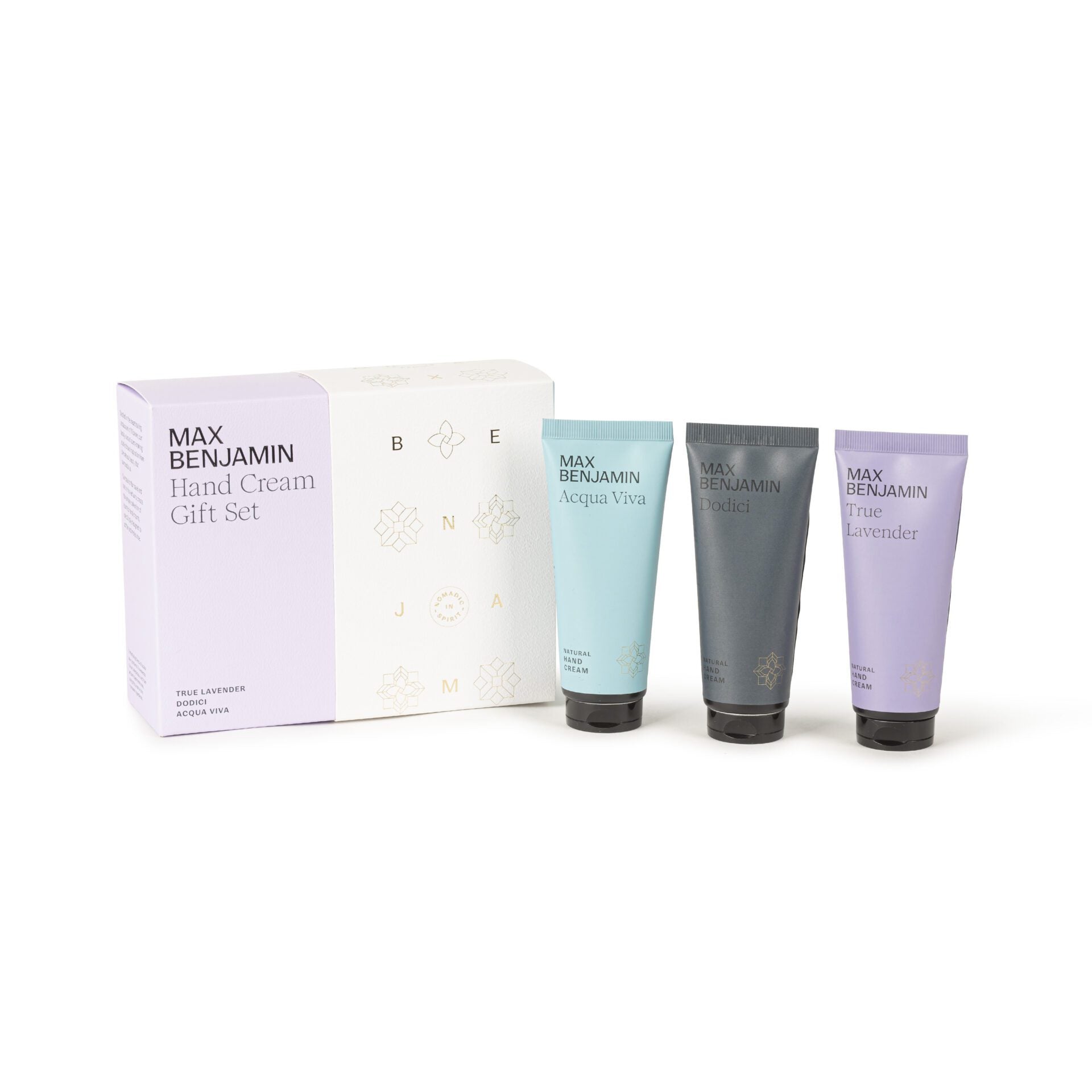 Max Benjamin - Handcrème Cadeauset - Houtig en Fris