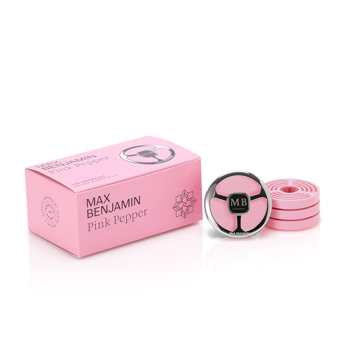 Max Benjamin - Autoparfum Cadeauset - Pink Pepper