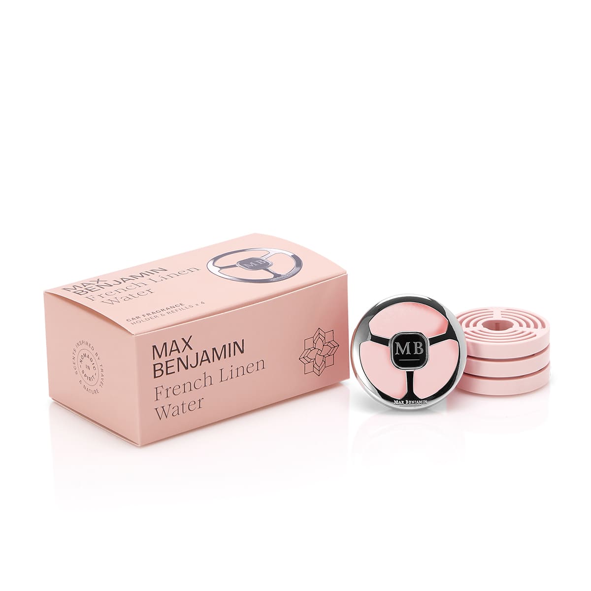 Max Benjamin - Autoparfum Cadeauset - French Linen Water
