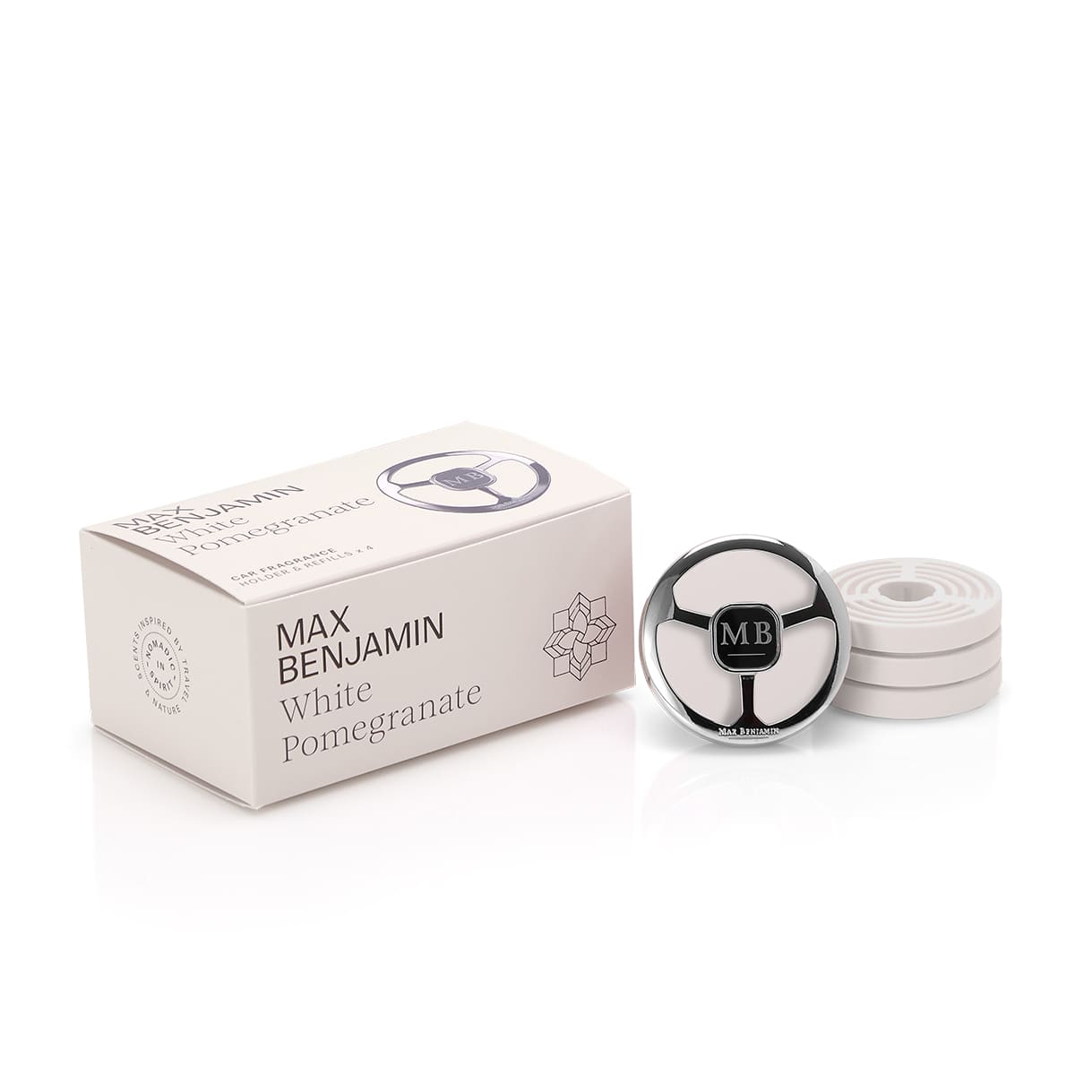Max Benjamin - Autoparfum Cadeauset - White Pomegranate