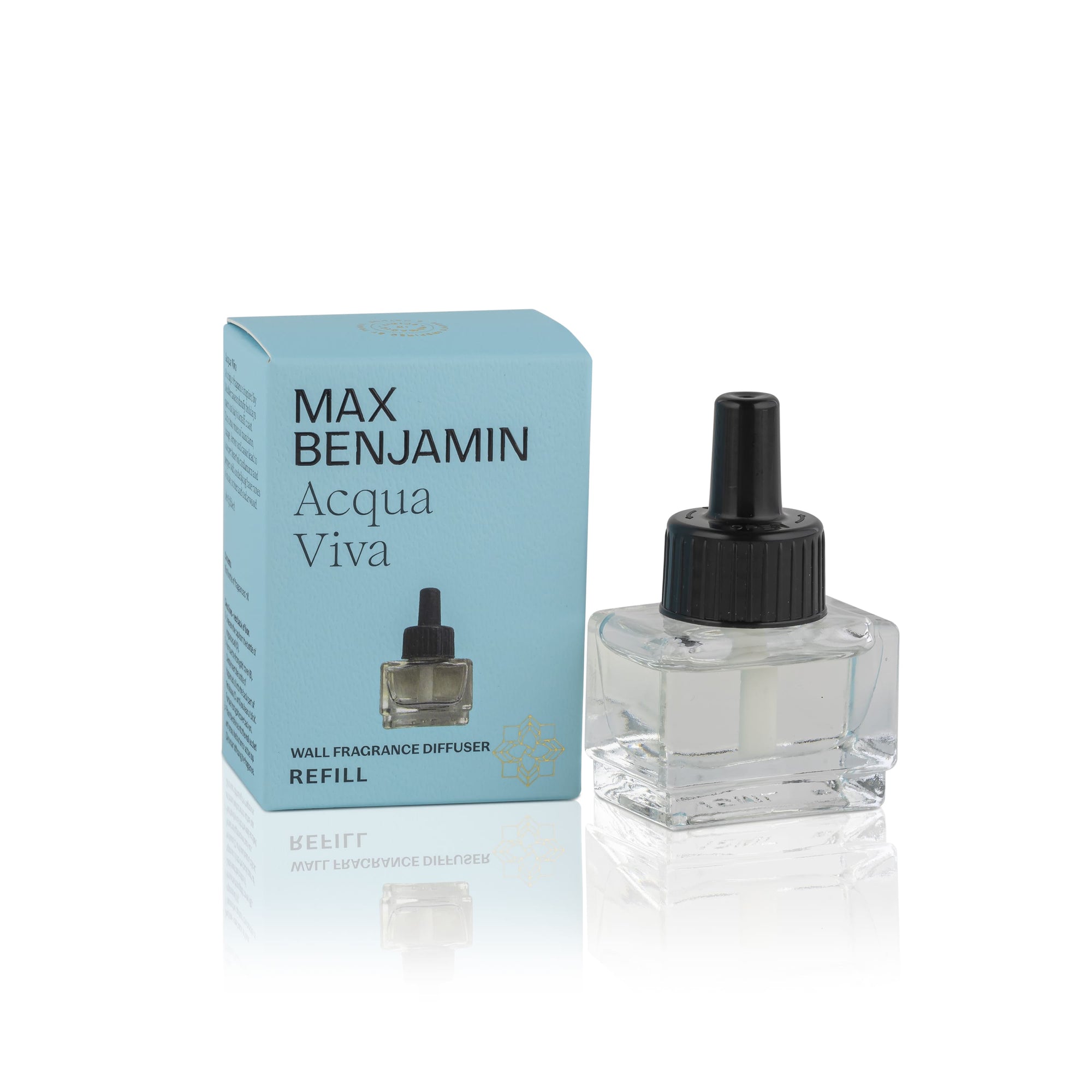 Max Benjamin - Wall Diffuser Navulling 15ml - Acqua Viva
