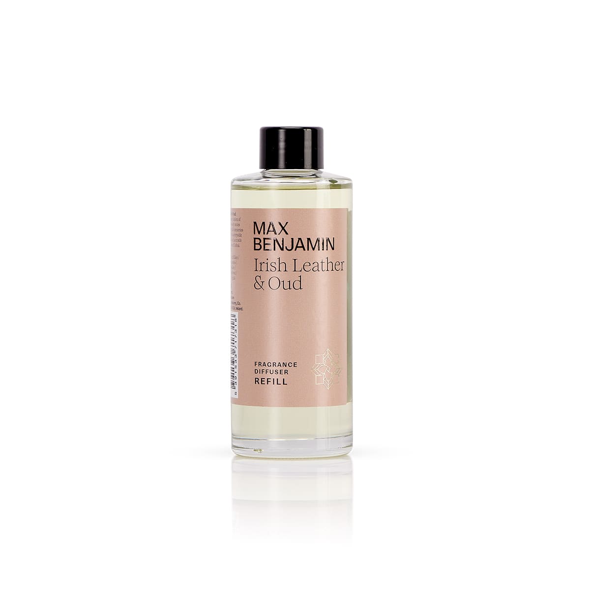 Max Benjamin - Geurstokjes Navulling 150 ml - Irish Leather & Oud