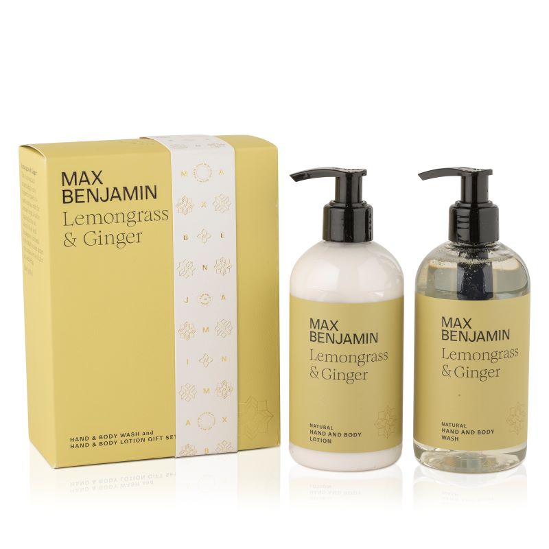 Max Benjamin - Hand & Body 300ml - Lemongrass & Ginger