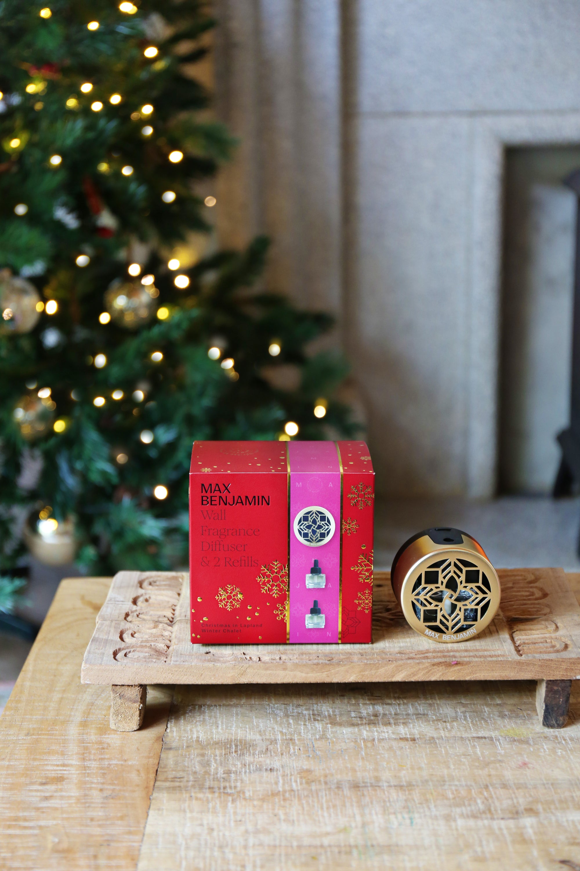 Max Benjamin - Wall Diffuser Cadeauset - Winter Chalet & Christmas in Lapland